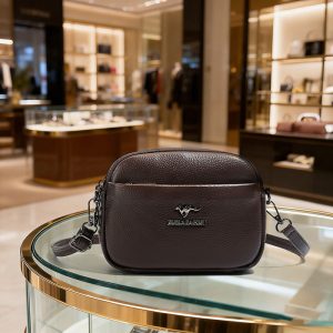 MZ 2026 Summer Women's Small Square Crossbody Bag Soft Leather Zip Shoulder Bag