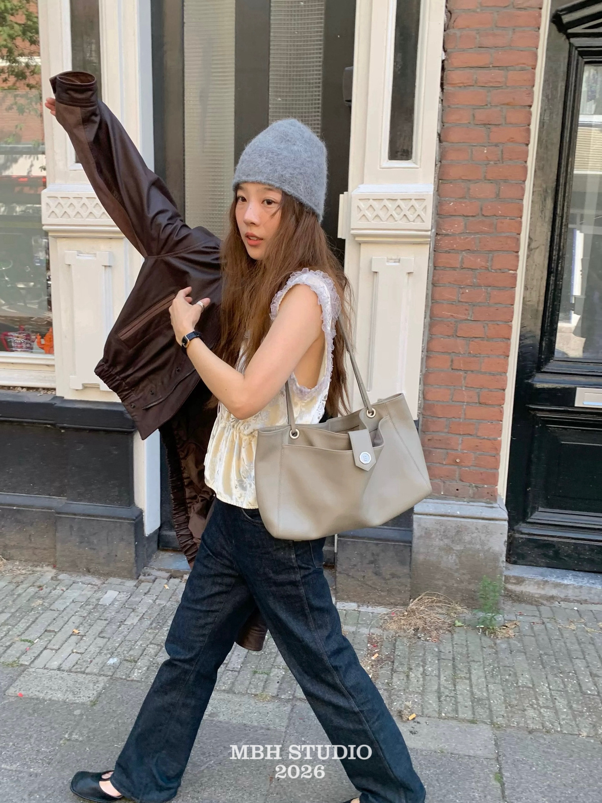 Minimute Style Simple Casual Tote Bag Shoulder Bag